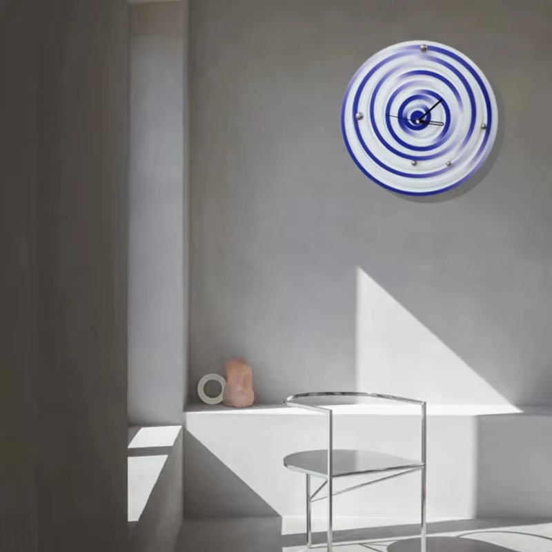 Interior Design Living Room And Kitchen - 클래식 주방 벽시계 한국 인테리어 미니멀리스트