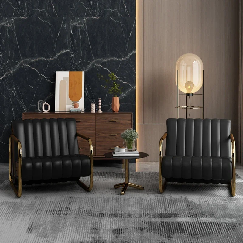 Interior Design Living Room And Kitchen - 게으른 소파 의자 고급 인테리어 가구