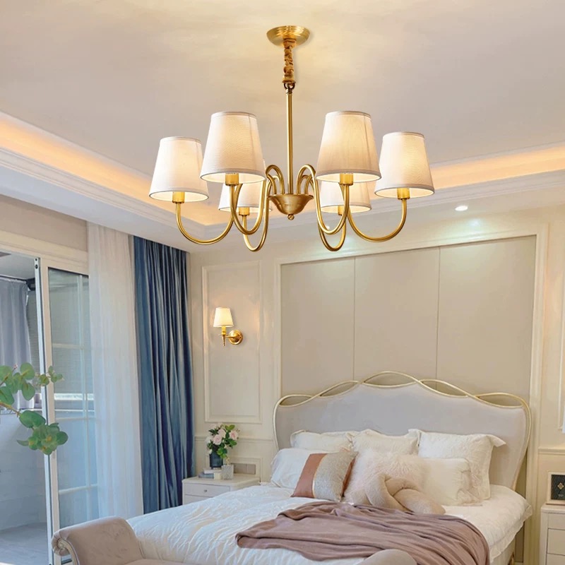 Interior Design Living Room And Kitchen - 거실 침실용 구리 샹들리에, 서재 주방