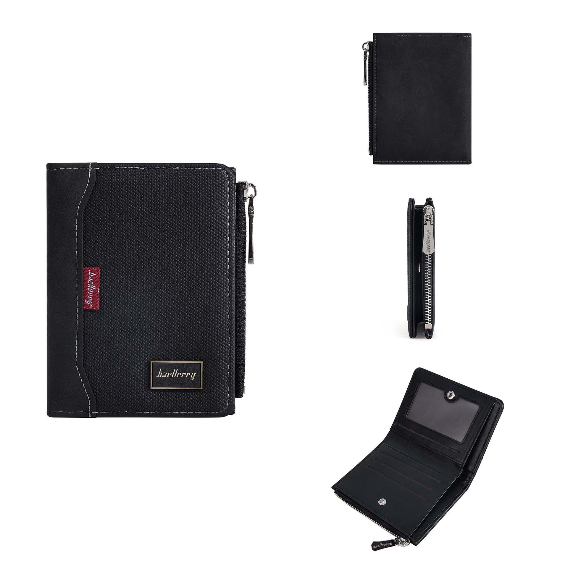 Baellerry RFID 차단 지퍼 카드 홀더가 있는 - Interior Design Id 리뷰 및 가격