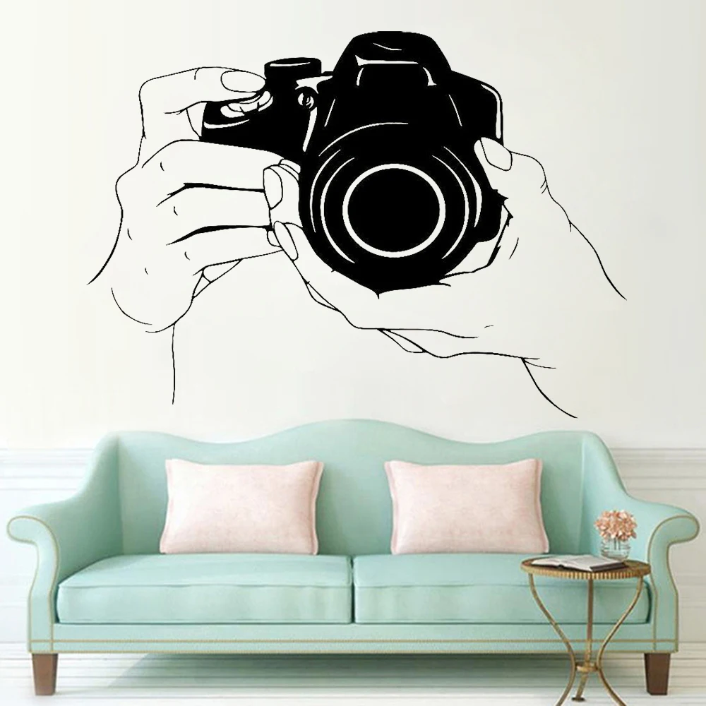 사진 카메라 벽 데칼 촬영 스튜디오 사용 비닐 스티커  - Interior Design Instagram 리뷰 및 가격
