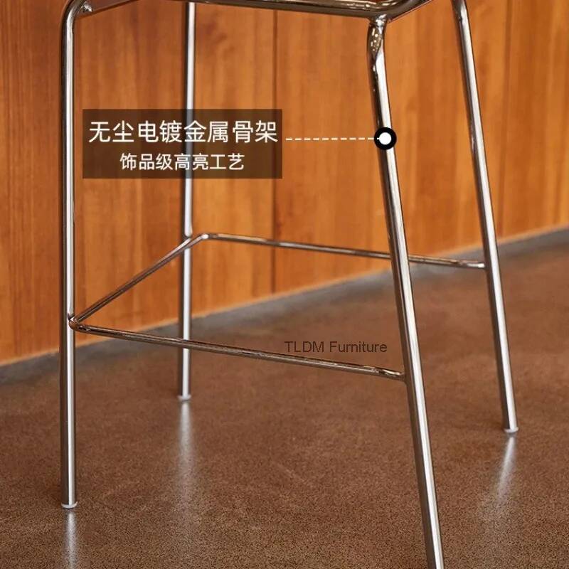 나무로 만든 가벼운 고급 바 의자 주방 레스토랑 다이닝 - Interior Design Of Cafe 리뷰 및 가격