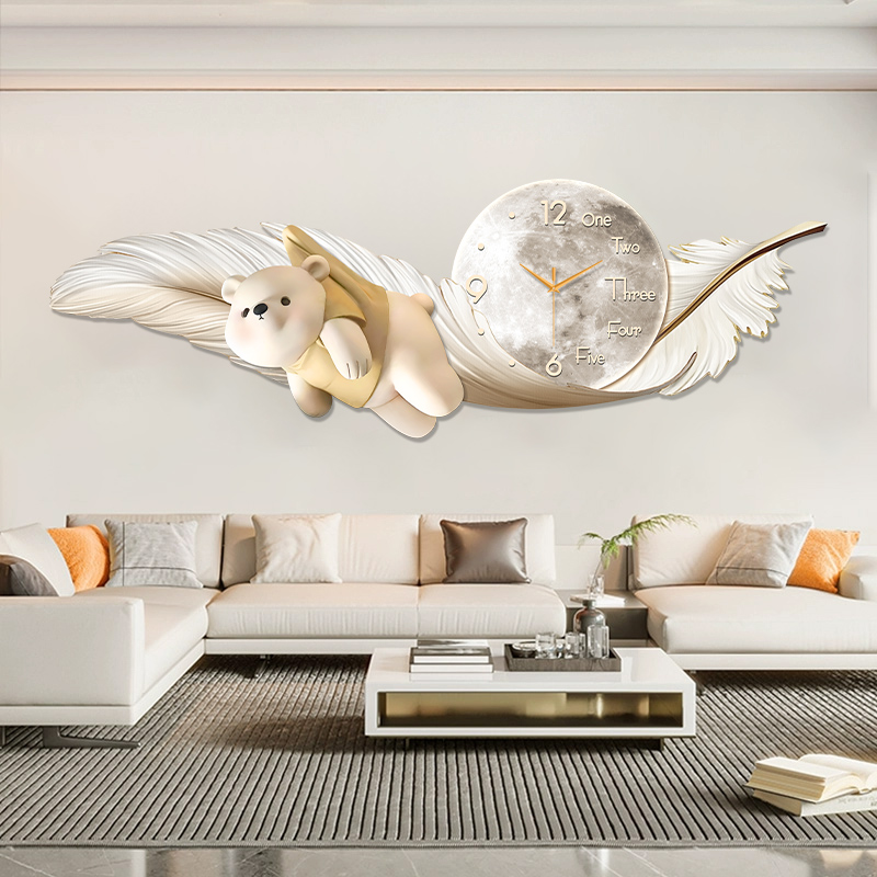 럭셔리 대형 벽시계 온도 날짜 표시 유럽 디자인 가정용 - Interior Design Living Room And Kitchen 리뷰 및 가격