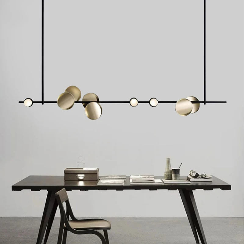 현대 미니멀리스트 장식 천장 샹들리에 램프 거실 주방  - Interior Design Living Room And Kitchen 리뷰 및 가격