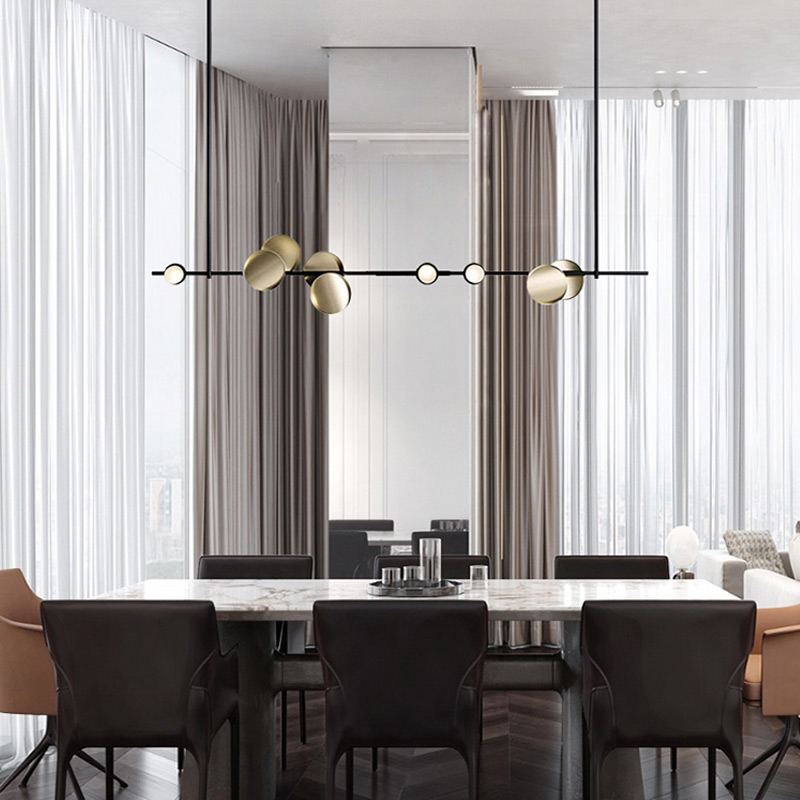 현대 미니멀리스트 장식 천장 샹들리에 램프 거실 주방  - Interior Design Living Room And Kitchen 리뷰 및 가격