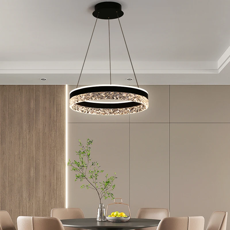 모던 럭셔리 크리스탈 LED 펜던트 조명 (거실, 침실 - Interior Design Living Room And Kitchen 리뷰 및 가격